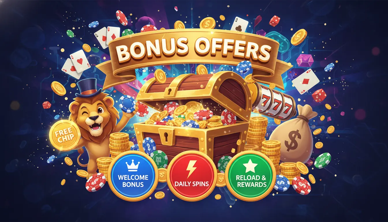 Bonus offers Midas casino